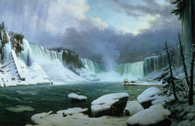 Niagara Falls by Hippolyte Victor Valentin Sebron